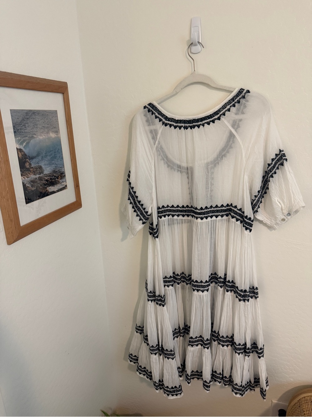 Sundance Sea La Vie Embroidered Dress - Picture 5 of 5